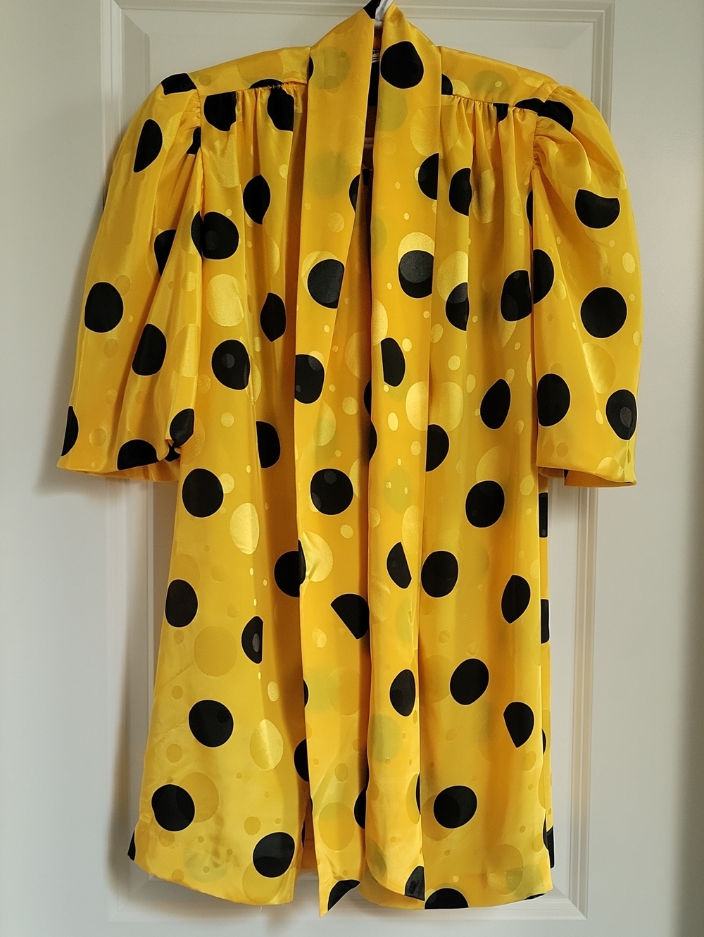Vintage 1980s Potegaz Statement Bow Blouse